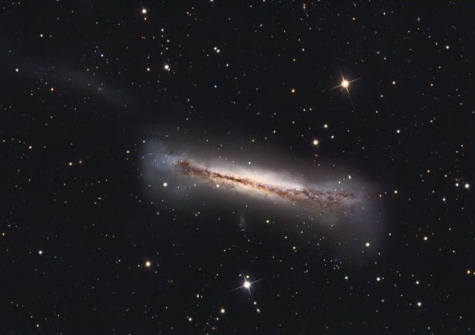 APOD: Sideways Galaxy NGC 3628 - April 8, 2005