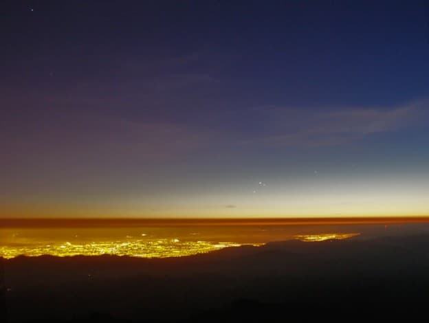 APOD: Three Planets from Mt. Hamilton - June 30, 2005