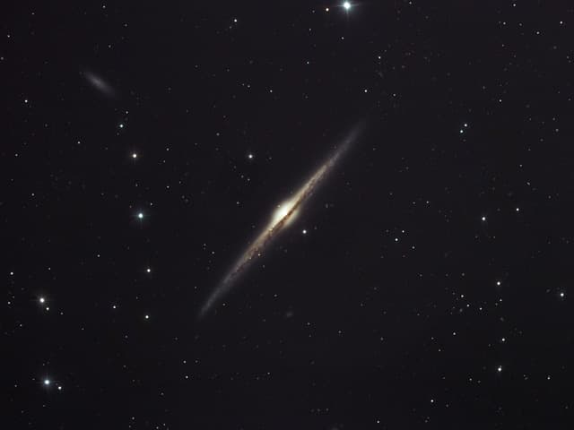 APOD: NGC 4565: Galaxy on the Edge - July 8, 2005