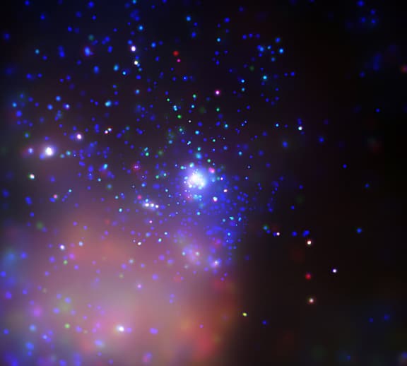 APOD: X-Ray Portrait of Trumpler 14 - September 2, 2005