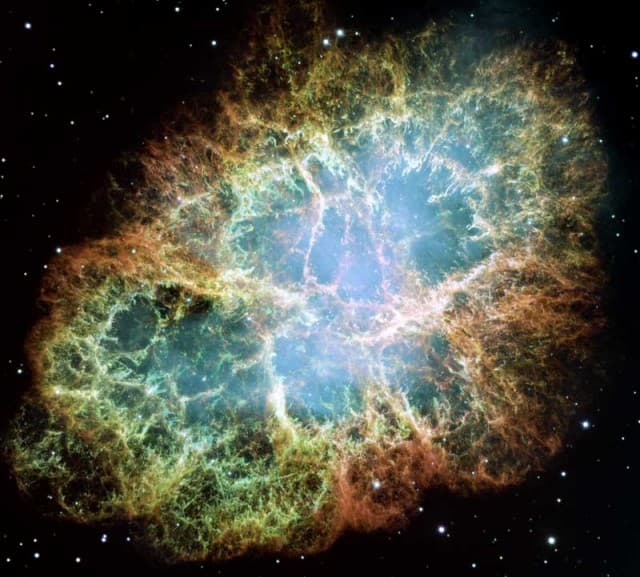 APOD: Crab Nebula Mosaic from HST - December 2, 2005