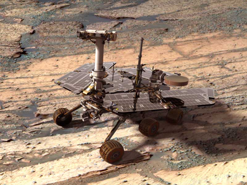 APOD: A Digital Opportunity Rover on Mars - December 14, 2005