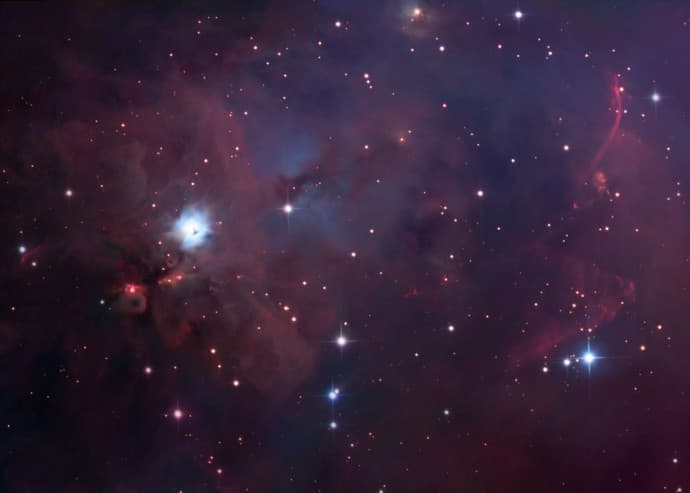 NASA APOD January 30, 2006: NGC 1999: South of Orion