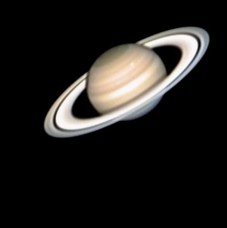 NASA APOD January 27, 2006: A New Storm on Saturn