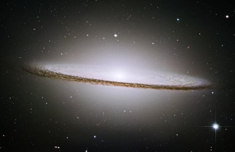 APOD: The Sombrero Galaxy from HST - January 15, 2006