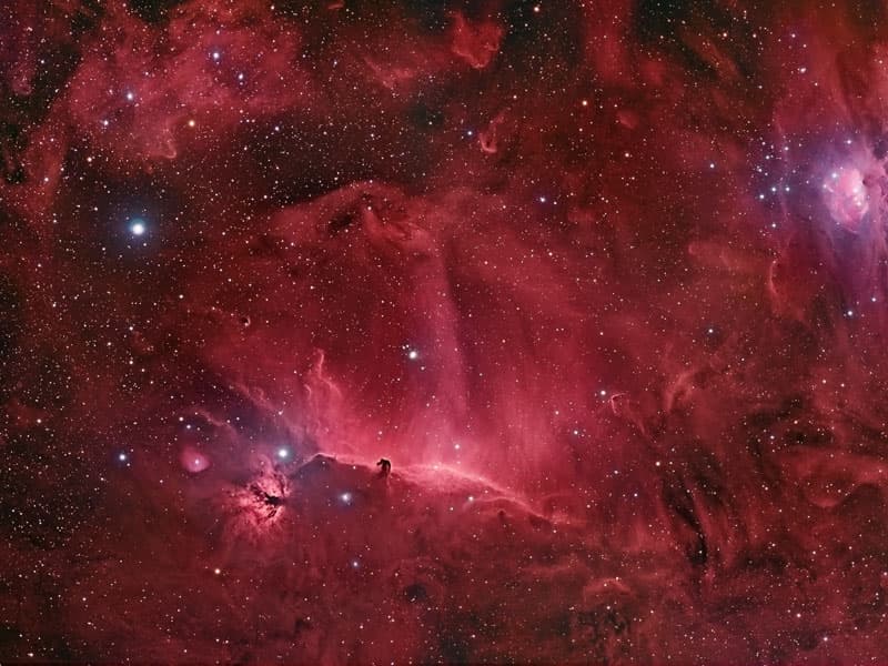 APOD: Wisps Surrounding the Horsehead Nebula - February 21, 2006