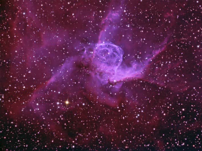 APOD: Thor's Helmet in H-Alpha - February 2, 2006