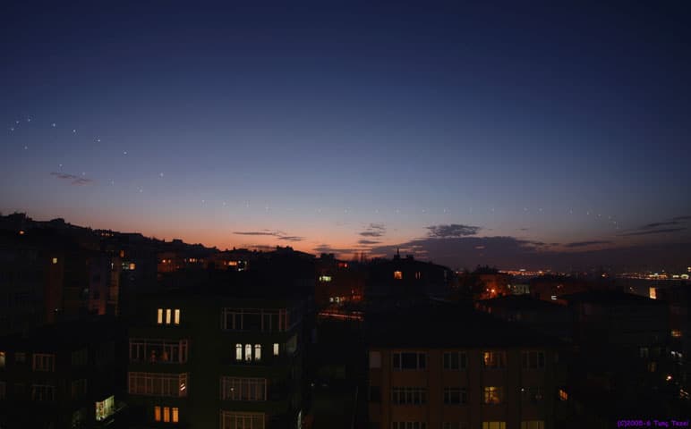NASA APOD February 1, 2006: Venus Just After Sunset