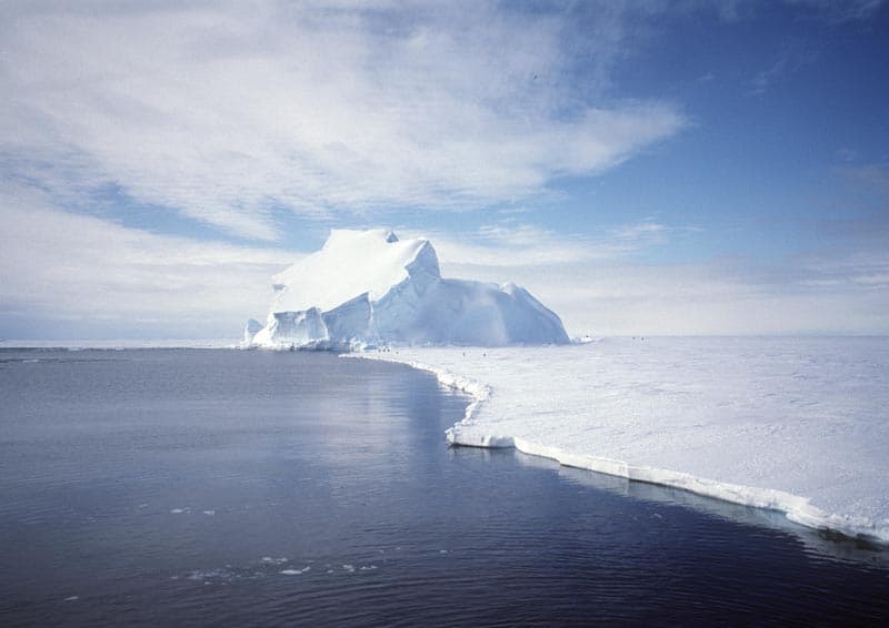 APOD: Earth's Shrinking Antarctic Ice Sheet - March 8, 2006