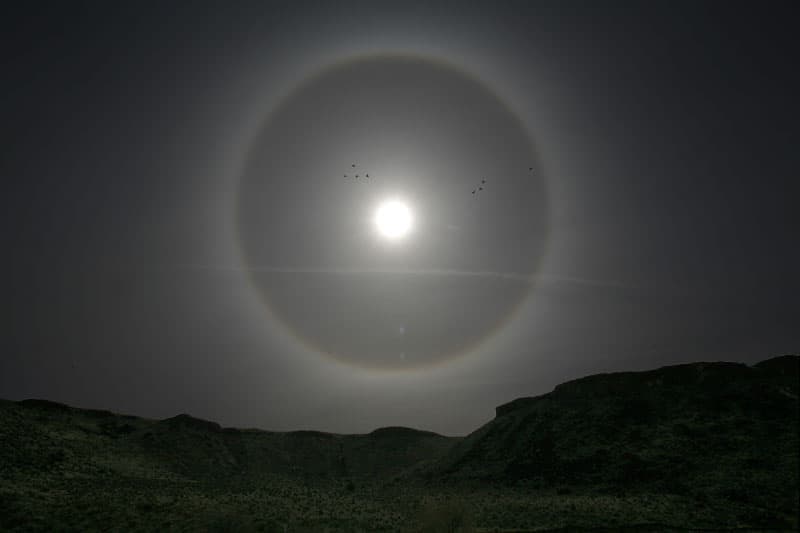 APOD: A Sun Halo over Utah - April 11, 2006