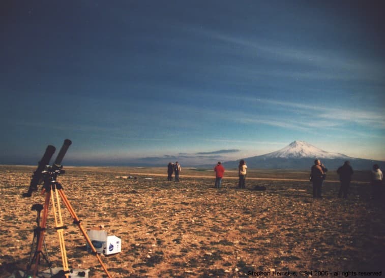 APOD: Vanishing Umbra - April 8, 2006