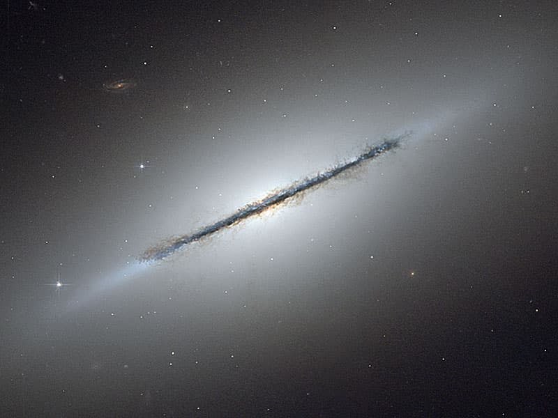APOD: Edge-On Galaxy NGC 5866 - June 12, 2006