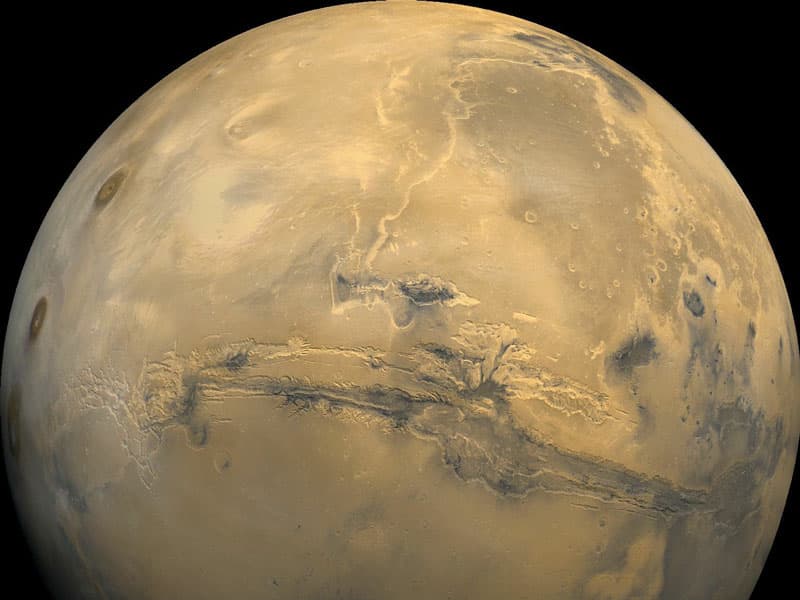 APOD: Valles Marineris: The Grand Canyon of Mars - July 30, 2006
