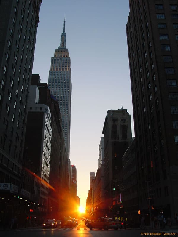 APOD: A Manhattan Sunset - July 12, 2006