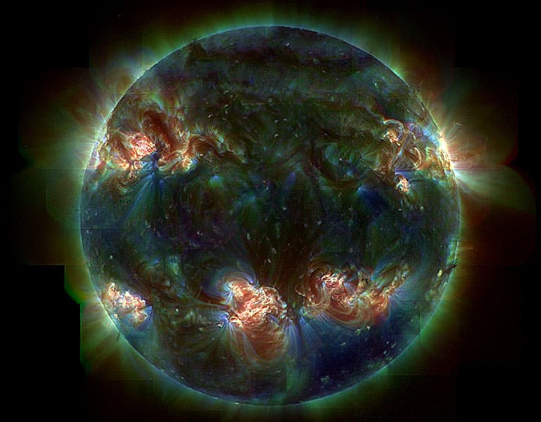 APOD: Dark Sun Sizzling - July 10, 2006