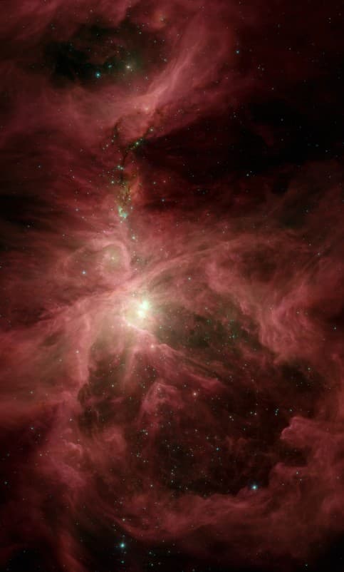 APOD: Spitzer's Orion - August 18, 2006