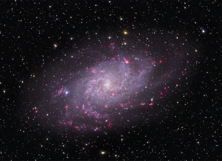 APOD: M33: Spiral Galaxy in Triangulum - September 14, 2006