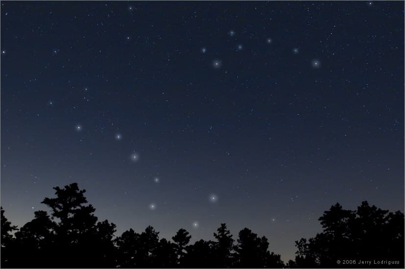 APOD: The Big Dipper - January 8, 2007