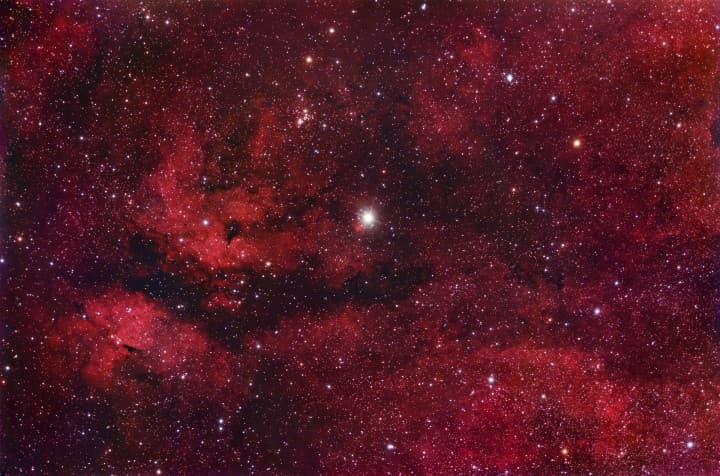APOD: Central Cygnus - January 4, 2007