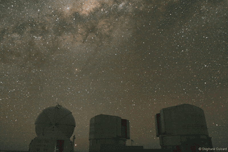 APOD: The Milky Way Over Paranal - January 23, 2007