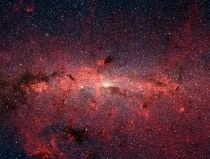 APOD: Stars of the Galactic Center - February 10, 2007