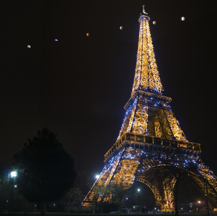 APOD: Eiffel Moon - March 17, 2007
