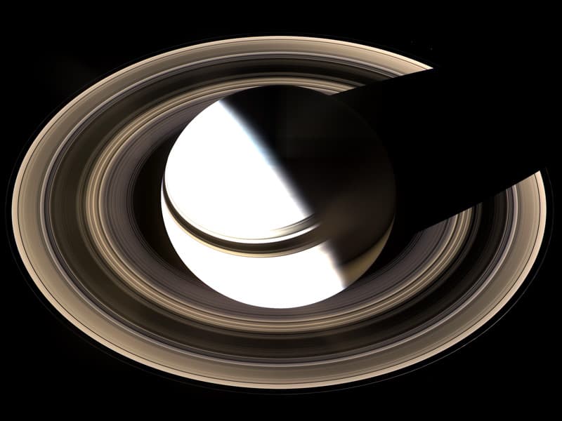 APOD: Saturn from Above - March 6, 2007