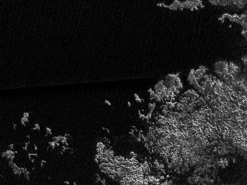 APOD: Liquid Sea on Saturn's Titan - May 30, 2007