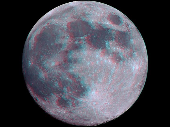 APOD: 3D Full Moon - June 2, 2007