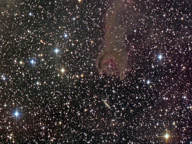APOD: CG4: A Ruptured Cometary Globule - August 6, 2007