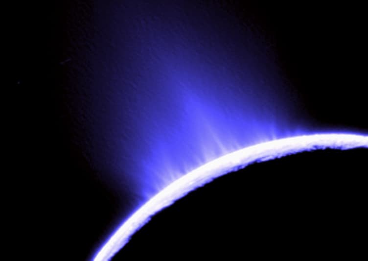 APOD: Enceladus Ice Geysers - October 13, 2007