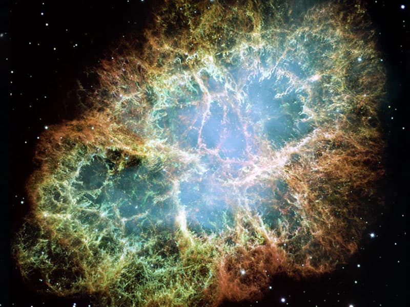 APOD: M1: The Crab Nebula from Hubble - February 17, 2008