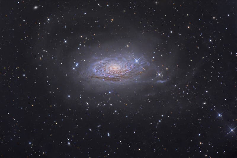 APOD: Messier 63: The Sunflower Galaxy - April 17, 2008