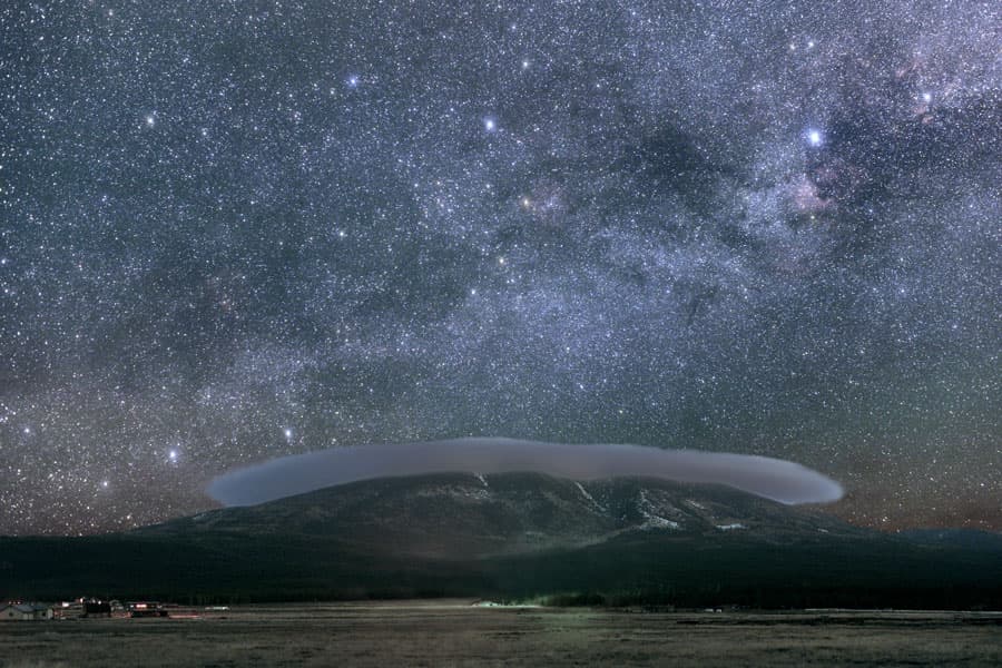 APOD: A Protected Night Sky Over Flagstaff - April 16, 2008