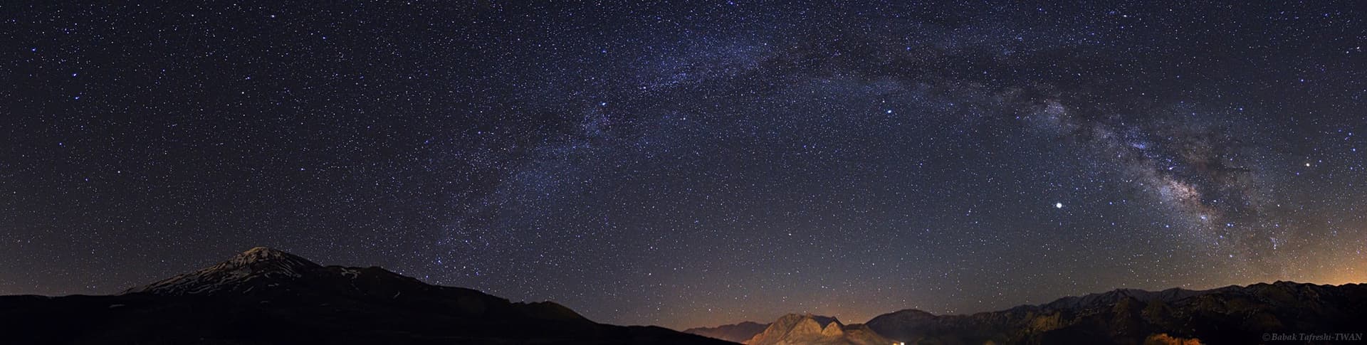 APOD: Alborz Mountain Milky Way - May 3, 2008