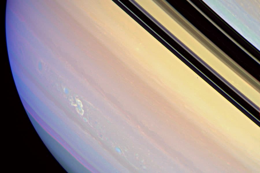 APOD: A Persistent Electrical Storm on Saturn - May 5, 2008