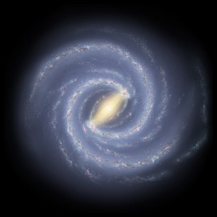 APOD: Two-Armed Spiral Milky Way - June 6, 2008