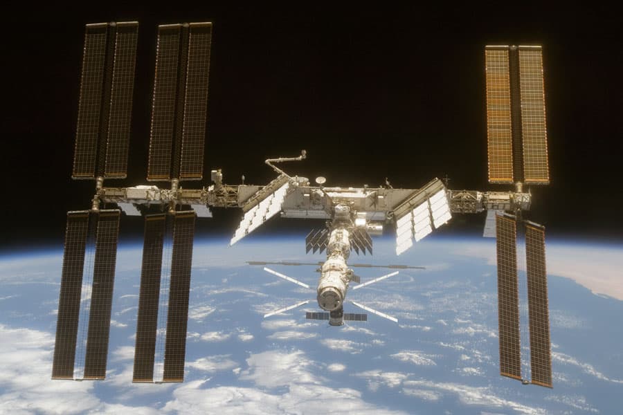 APOD: The International Space Station Expands Again - June 23, 2008