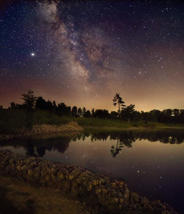 APOD: The Milky Way Over Ontario - July 29, 2008