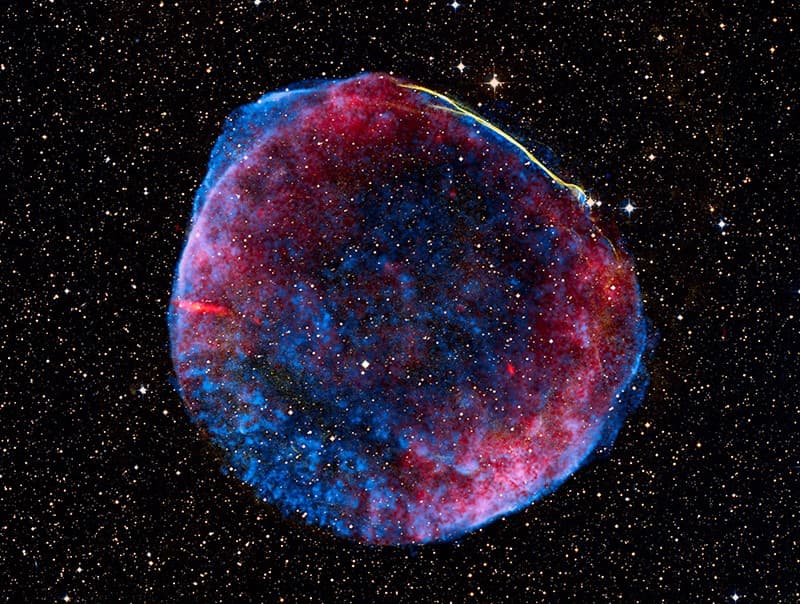 APOD: SN 1006 Supernova Remnant - July 4, 2008