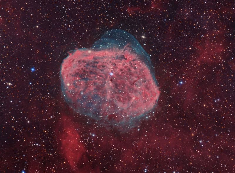 NASA APOD August 13, 2008: NGC 6888: The Crescent Nebula