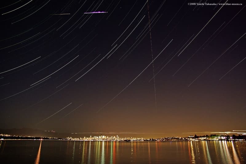 APOD: Perseid over Vancouver - August 16, 2008