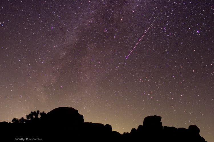 APOD: Perseid Trail - August 14, 2008