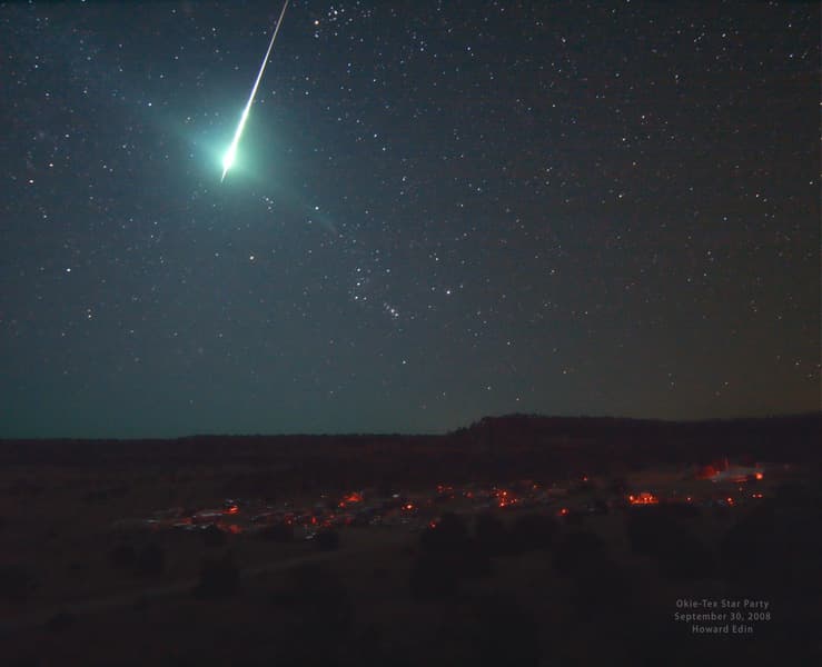 APOD: Bright Bolide - October 11, 2008