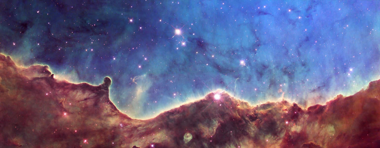 APOD: Dust Mountains in the Carina Nebula - October 7, 2008