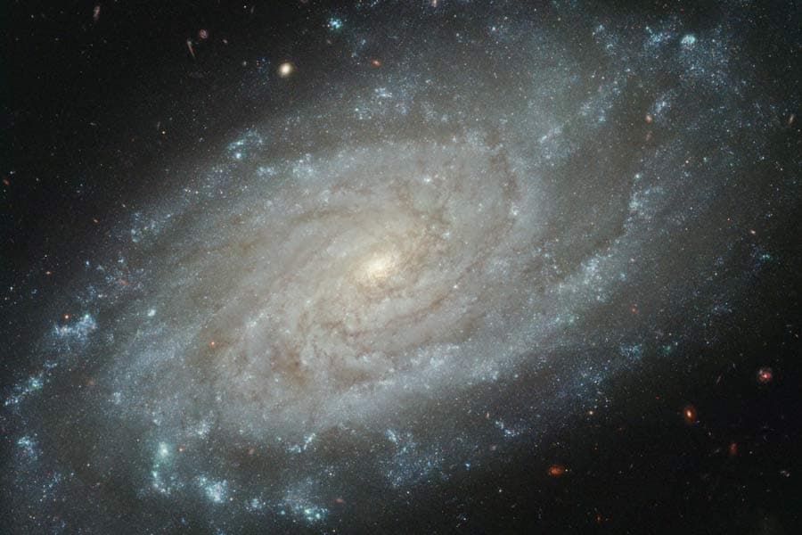 APOD: Spiral Galaxy NGC 3370 from Hubble - October 12, 2008