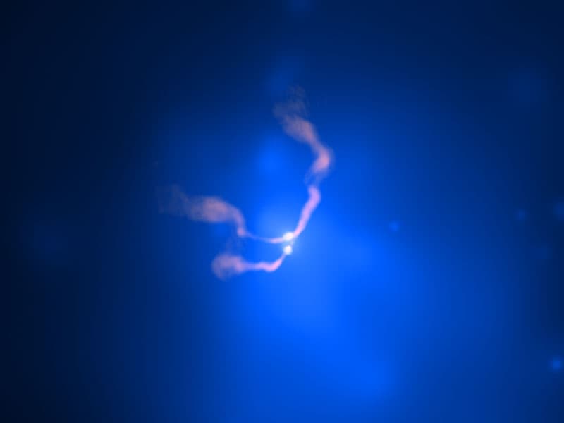 APOD: Two Black Holes Dancing in 3C 75 - November 9, 2008