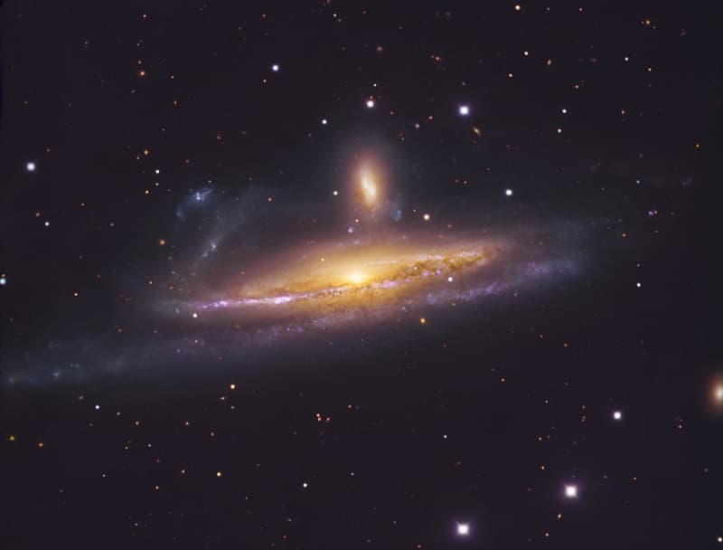 APOD: Galaxies in the River - November 27, 2008