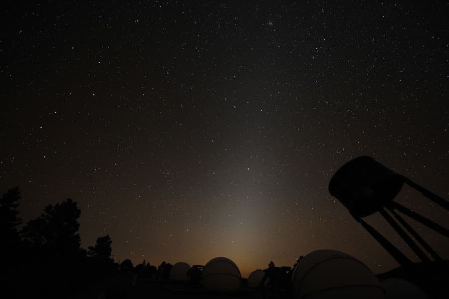 APOD: Zodiacal Light Over New Mexico - December 14, 2008