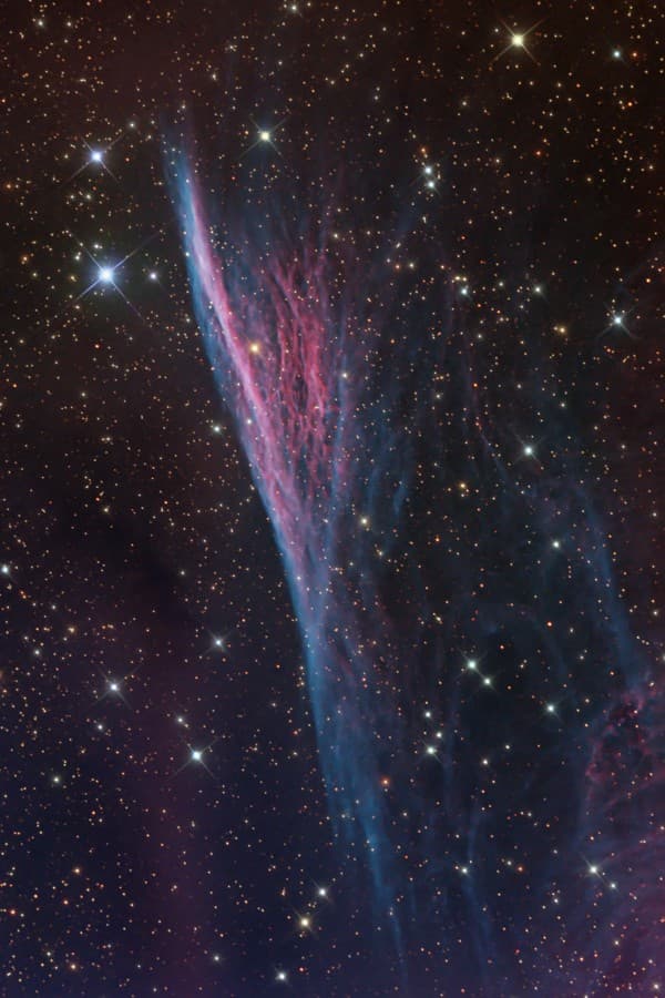 APOD: NGC 2736: The Pencil Nebula - January 8, 2009